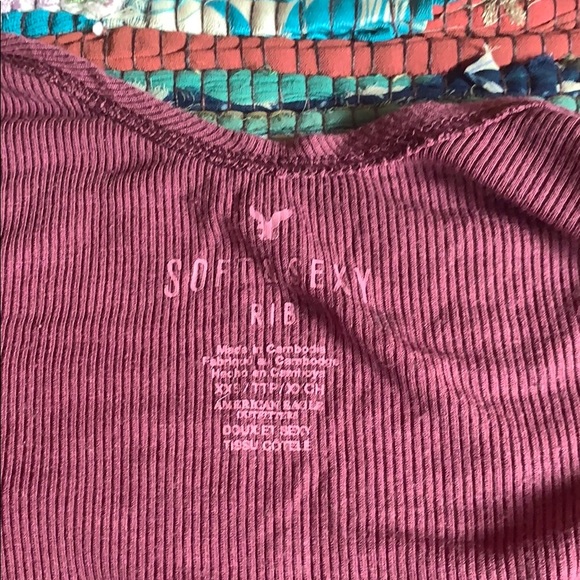 AE plum abalone button tank - Picture 5 of 5